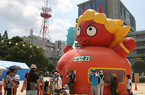 茨木フェスティバル会場風景